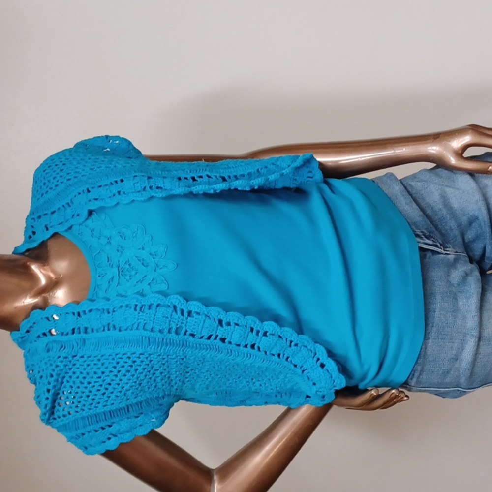 Chadwicks Crochet Boho Cardigan